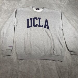 Vintage UCLA‎ Bruins Sweater Mens XL Gray College Football Crewneck Jansport 90s